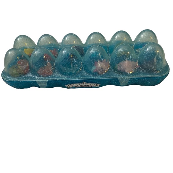 Hatchimals CollEGGtibles Lot of 10 Figures Blue Egg Cartons - Picture 1 of 4